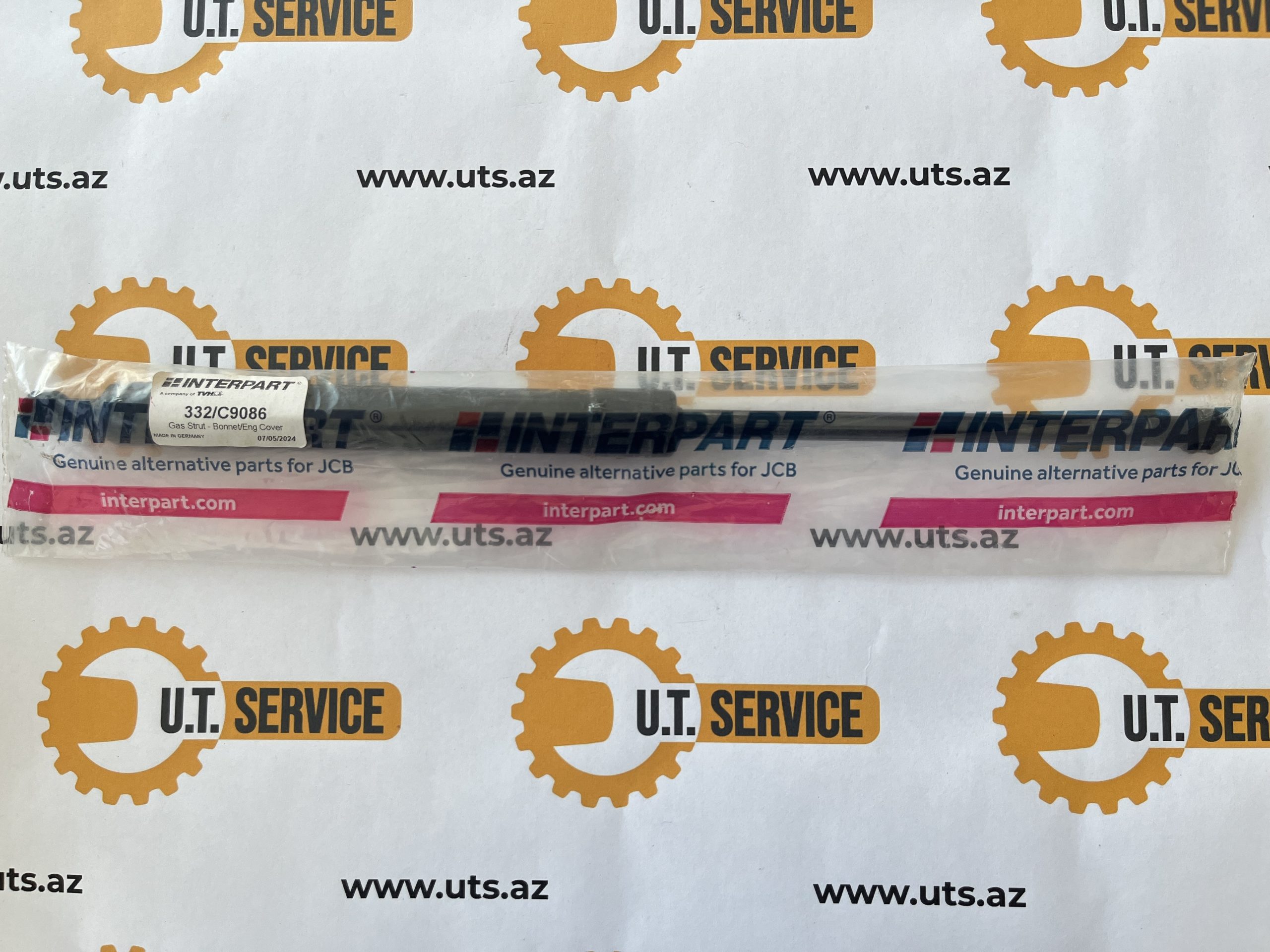 332/C9086 Gas Strut – Bonnet/Eng Cover